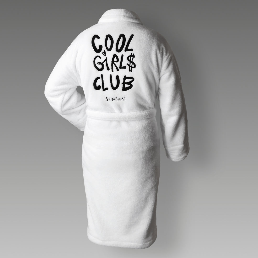 Bathrobe "Cool Girls Club"